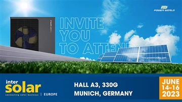 A Power World részt vesz az Intersolar Europe Nemzetközi Kiállításon